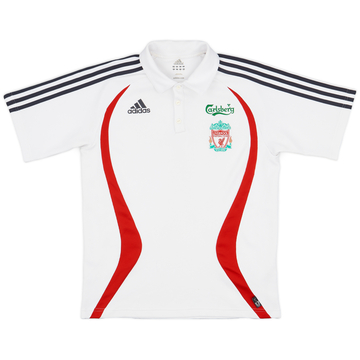 2006-07 Liverpool adidas Polo Shirt - 8/10 - (S/M)