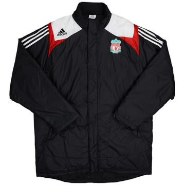 2007-08 Liverpool adidas Padded Bench Coat - 8/10 - (XL)