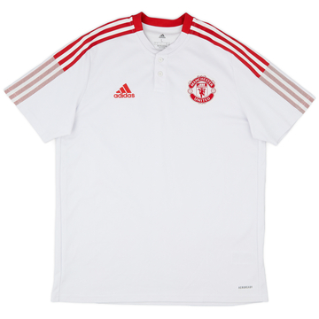 2021-22 Manchester United adidas Polo Shirt - 5/10 - (L)