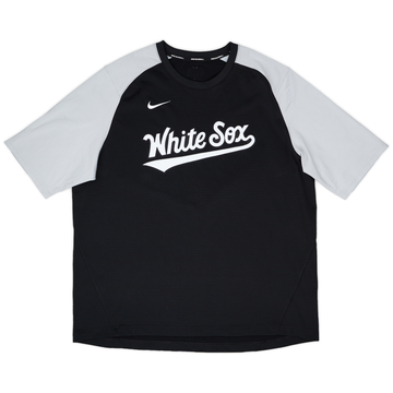 2023-24 Chicago White Sox Nike Pregame Performance S/S Sweat Top - 9/10 - (XXL)