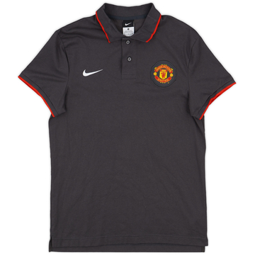 2010-11 Manchester United Nike Polo Shirt - 9/10 - (M)