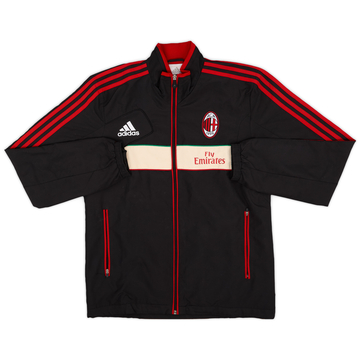 2012-13 AC Milan adidas Track Jacket - 9/10 - (S)