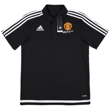 2016-17 Manchester United adidas Polo Shirt (M)