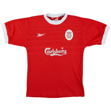 1998-00 Liverpool Home Shirt - 7/10 - (XL.Boys)