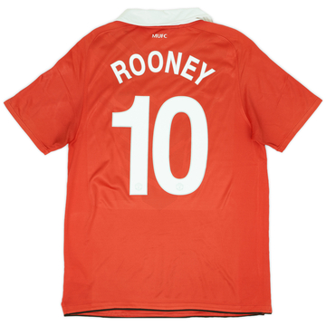 2010-11 Manchester United Home Shirt Rooney #10 - 6/10 - (M)