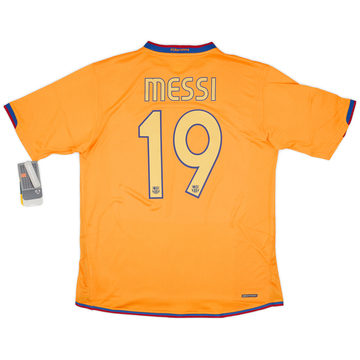 2006-08 Barcelona Away Shirt Messi #19 (L)