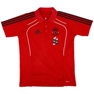 2010-11 Liverpool adidas Polo Shirt - 8/10 - (L)
