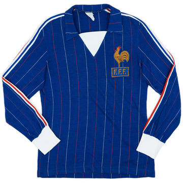 1980-82 France Home L/S Shirt - 8/10 - (S)