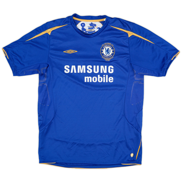 2005-06 Chelsea Centenary Home Shirt - 9/10 - (XL.Boys)
