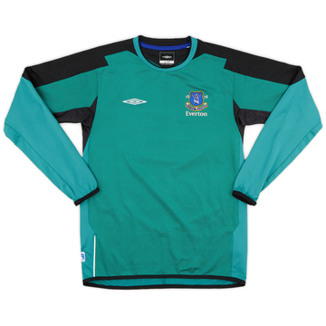 2004-05 Everton GK Shirt - 8/10 - (XL.Boys)