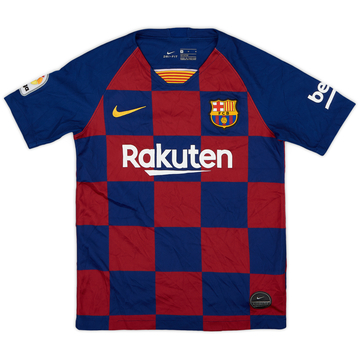 2019-20 Barcelona Home Shirt - 9/10 - (M.Boys)