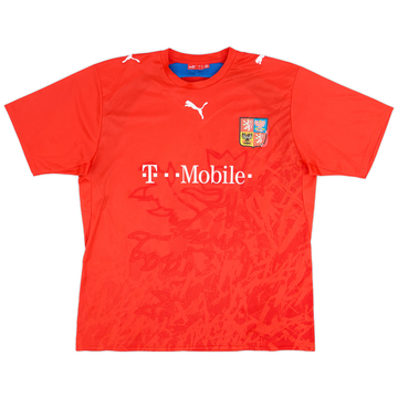 2006-08 Czech Republic Basic Home Shirt - 5/10 - (XL)