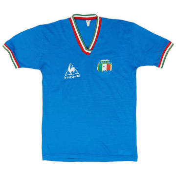 1982 Italy Le Coq Sportif Leisure Shirt #20 - 4/10 - (XL.Boys)