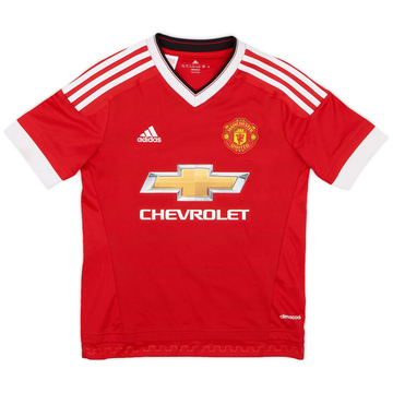 2015-16 Manchester United Home Shirt - 8/10 - (M.Boys)