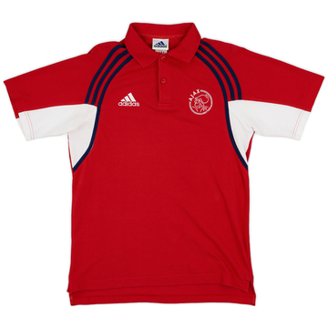 2000-01 Ajax adidas Polo Shirt - 9/10 - (S)