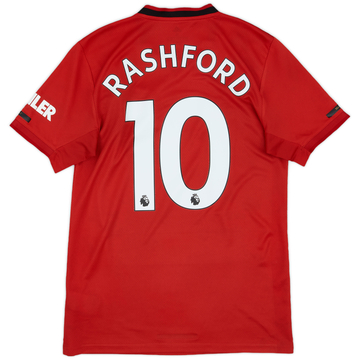 2019-20 Manchester United Home Shirt Rashford #10 - 6/10 - (S)