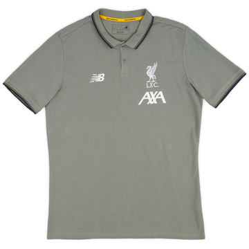 2019-20 Liverpool New Balance Polo Shirt - 8/10 - (L)