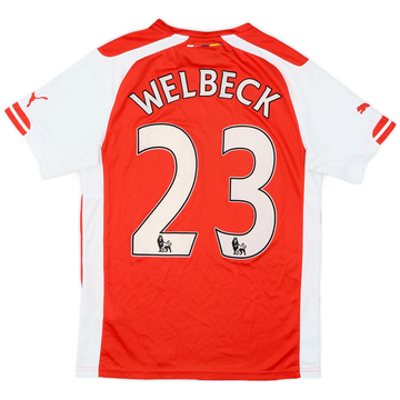 2014-15 Arsenal Home Shirt Welbeck #23 - 6/10 - (XS)
