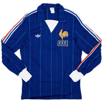 1980-82 France Home L/S Shirt - 9/10 - (S)