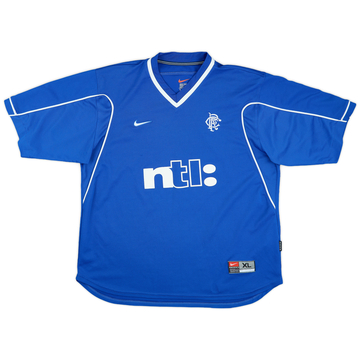 1999-01 Rangers Home Shirt - 8/10 - (XL)