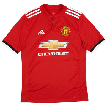 2017-18 Manchester United Home Shirt - 8/10 - (XL.Boys)