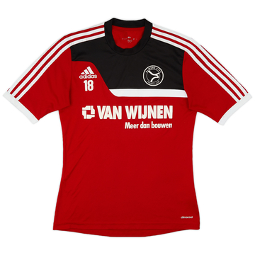 2013-14 Almere City adidas Player Issue Training Shirt #18 - 7/10 - (S)
