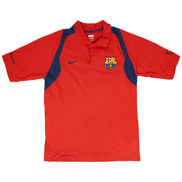 2007-08 Barcelona Nike Polo Shirt - 9/10 - (M)