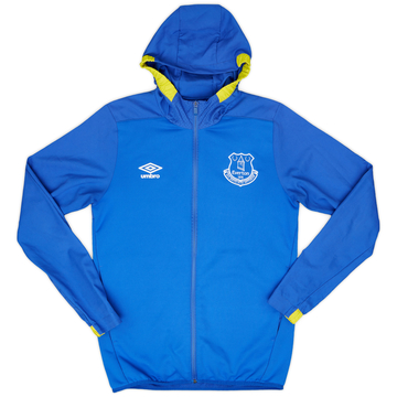 2015-16 Everton Umbro Hooded Track Jacket - 9/10 - (S)