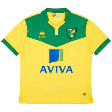 2014-15 Norwich Home Shirt - 9/10 - (S)