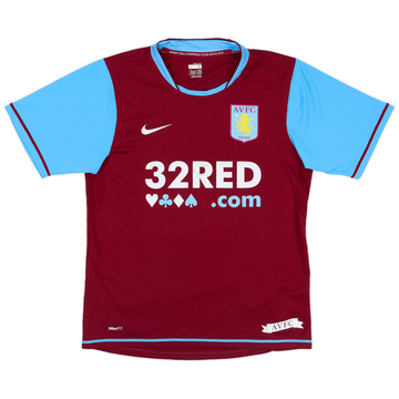 2007-08 Aston Villa Home Shirt - 5/10 - (S)