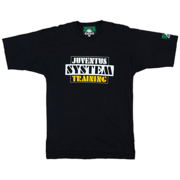 1992-93 Juventus Kappa Graphic Cotton Tee - 9/10 - (L)