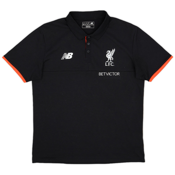 2016-17 Liverpool New Balance Polo Shirt - 8/10 - (L)
