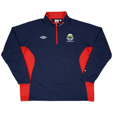 2010-11 Linfield Umbro 1/4 Zip Drill Top - 6/10 - (3XL)