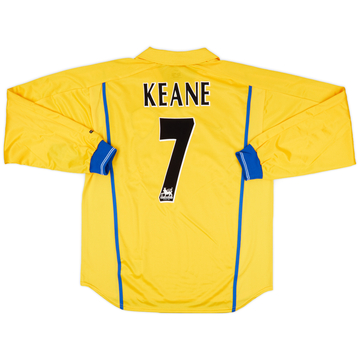 2000-02 Leeds United Away L/S Shirt Keane #7 (M)