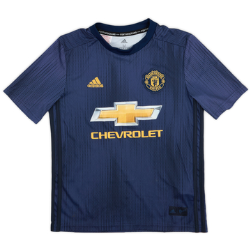 2018-19 Manchester United Third Shirt - 9/10 - (M.Boys)