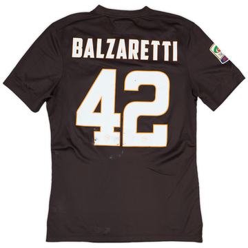2014-15 Roma Match Issue Third Shirt Balzaretti #42