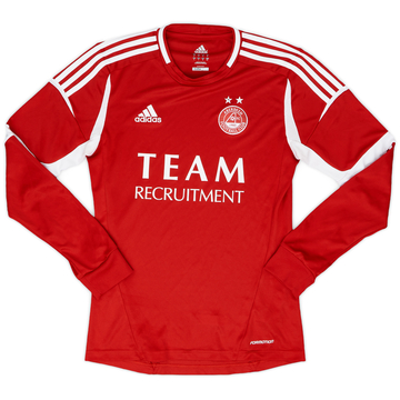 2012-13 Aberdeen Home L/S Shirt - 7/10 - (S)