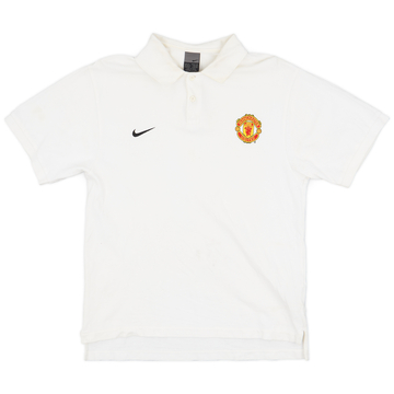 2004-05 Manchester United Nike Polo Shirt - 6/10 - (M)