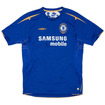 2005-06 Chelsea Centenary Home Shirt - 6/10 - (XL.Boys)