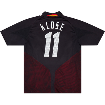 2004-06 Germany Away Shirt Klose #11ES