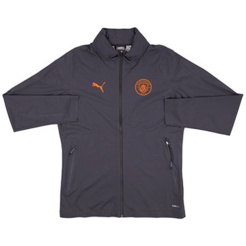 2023-24 Manchester City Nike Hooded Rain Jacket - 8/10 - (L)