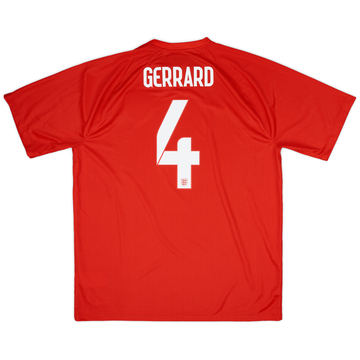 2014-15 England Away Shirt Gerrard #4 (XL)