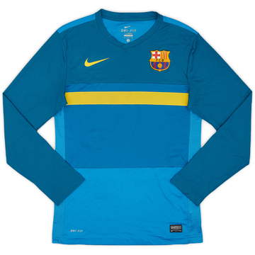 2011-12 Barcelona Nike Training L/S Shirt - 8/10 - (S)