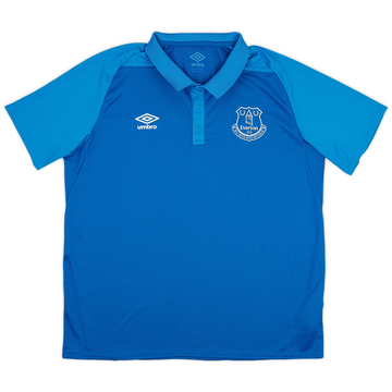 2018-19 Everton Umbro Polo Shirt - 9/10 - (XL)