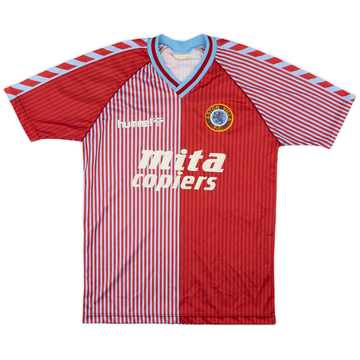 1987-89 Aston Villa Home Shirt - 8/10 - (Y)