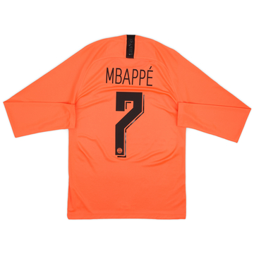 2019-20 Paris Saint-Germain Away L/S Shirt Mbappe #7 (S)