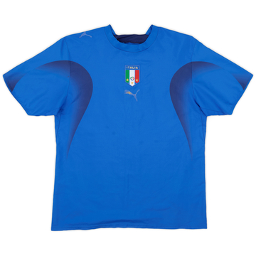 2006 Italy Home Shirt - 4/10 - (L)