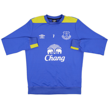 2016-17 Everton Player Issue Umbro Sweat Top #7 - 8/10 - (M)