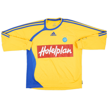 2007-08 Grasshoppers Away L/S Shirt #14 - 7/10 - (XL.Boys)