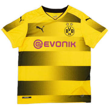 2017-18 Borussia Dortmund Home Shirt - 8/10 - (L.Boys)